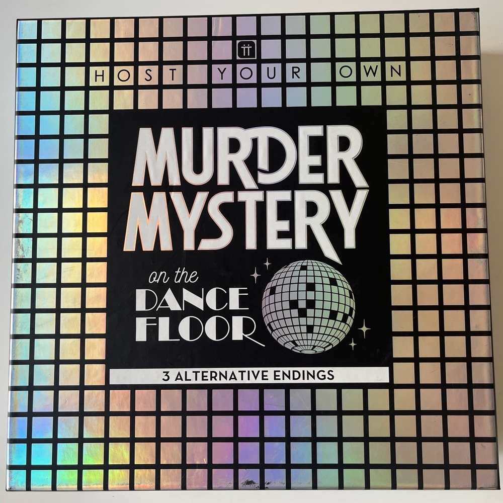 Talking Tables murder mystery game